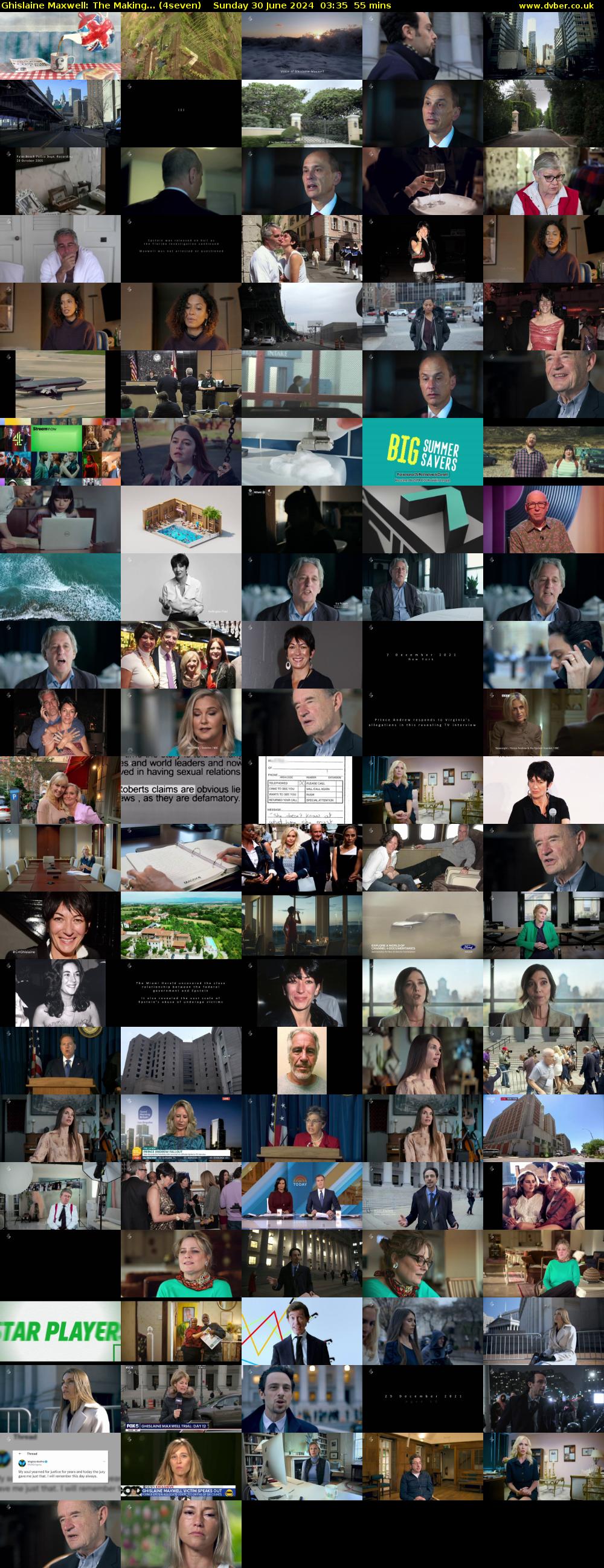 Ghislaine Maxwell: The Making... (4seven) Sunday 30 June 2024 03:35 - 04:30