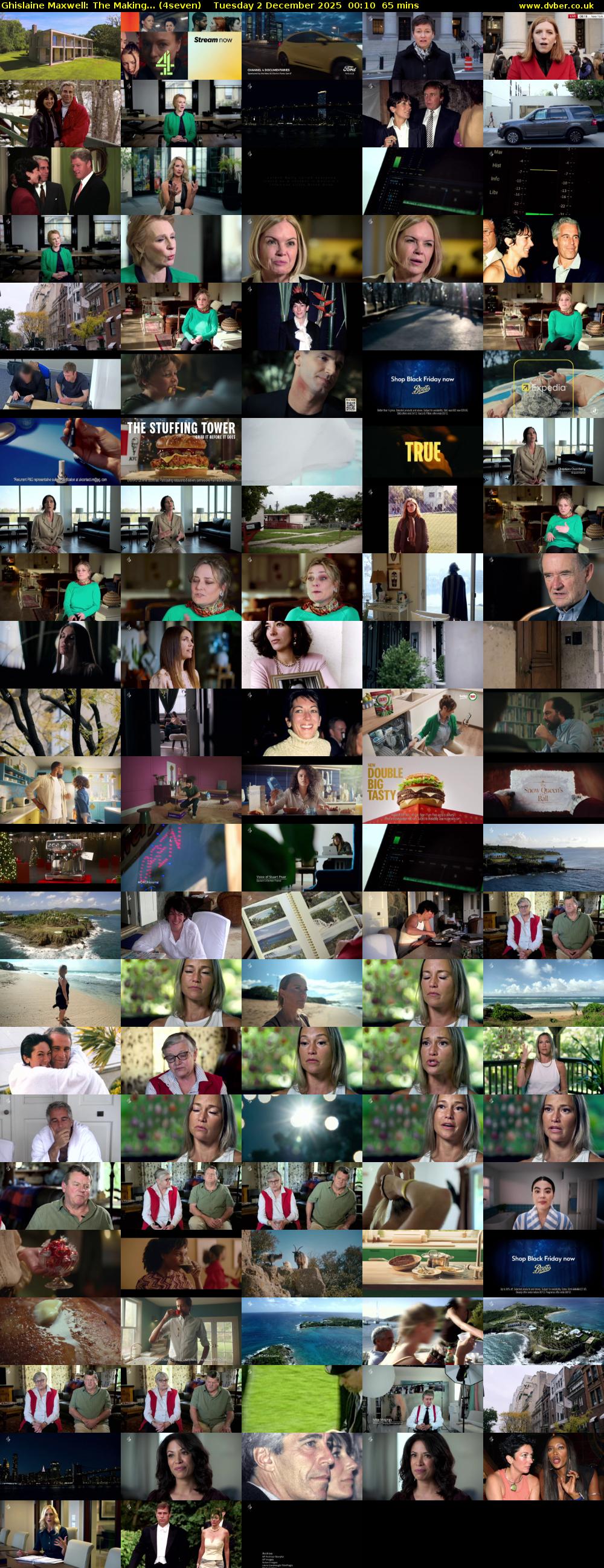 Ghislaine Maxwell: The Making... (4seven) Tuesday 2 December 2025 00:10 - 01:15