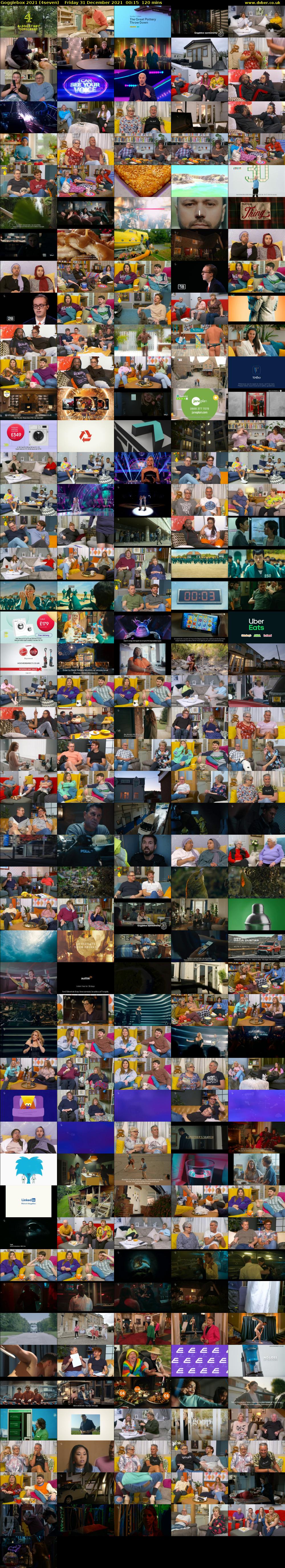Gogglebox 2021 (4seven) Friday 31 December 2021 00:15 - 02:15