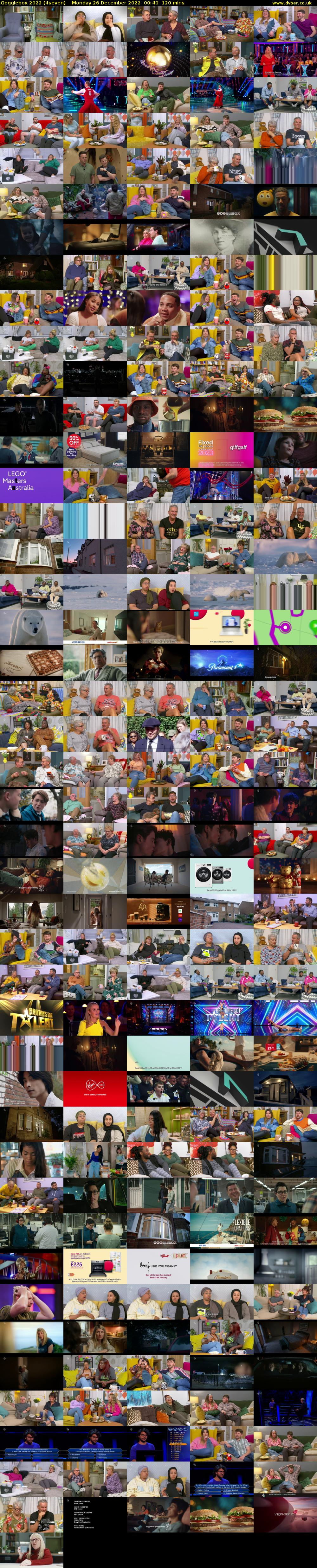 Gogglebox 2022 (4seven) Monday 26 December 2022 00:40 - 02:40