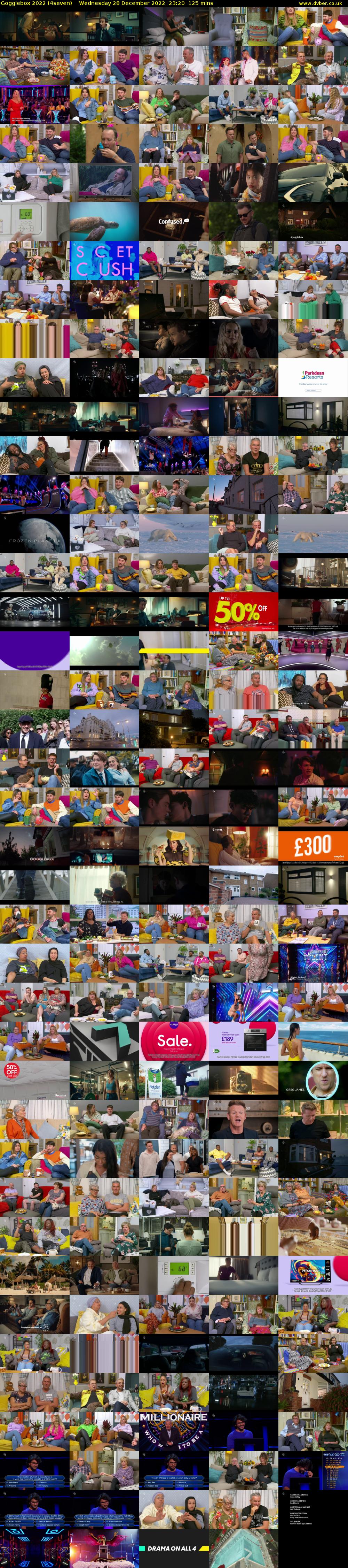 Gogglebox 2022 (4seven) Wednesday 28 December 2022 23:20 - 01:25