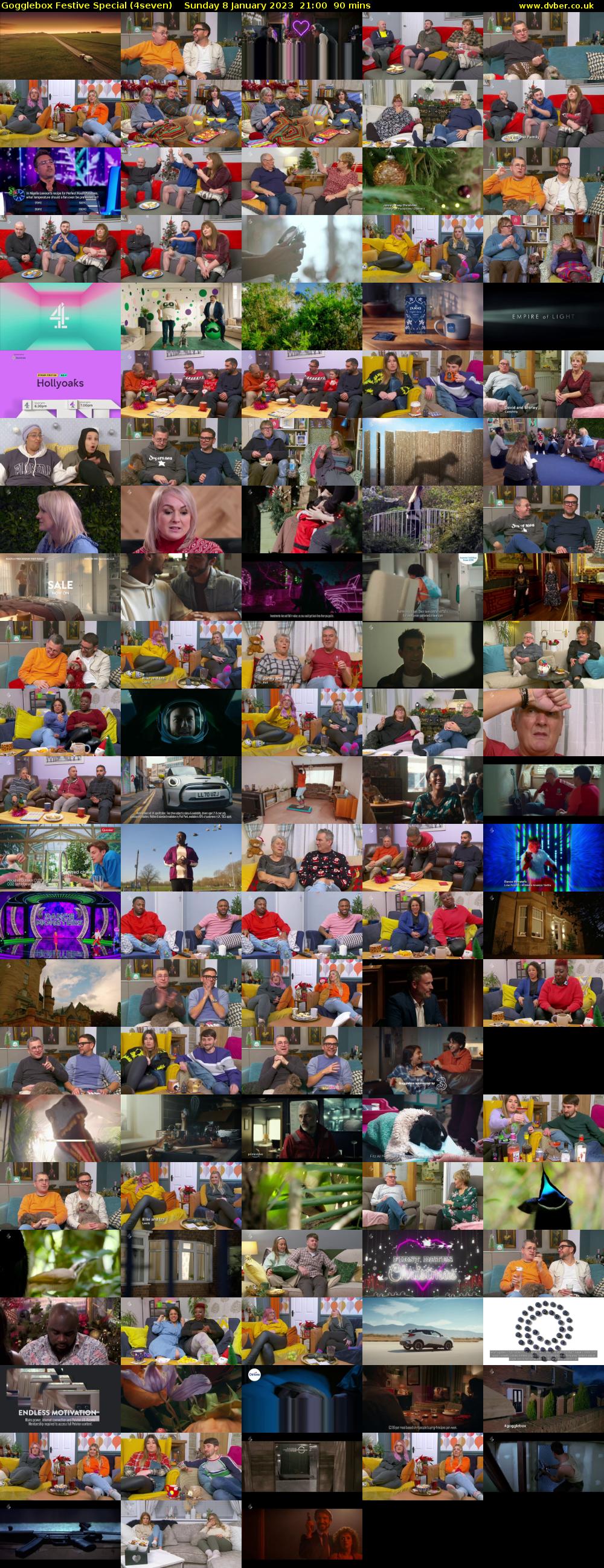 Gogglebox Festive Special (4seven) Sunday 8 January 2023 21:00 - 22:30