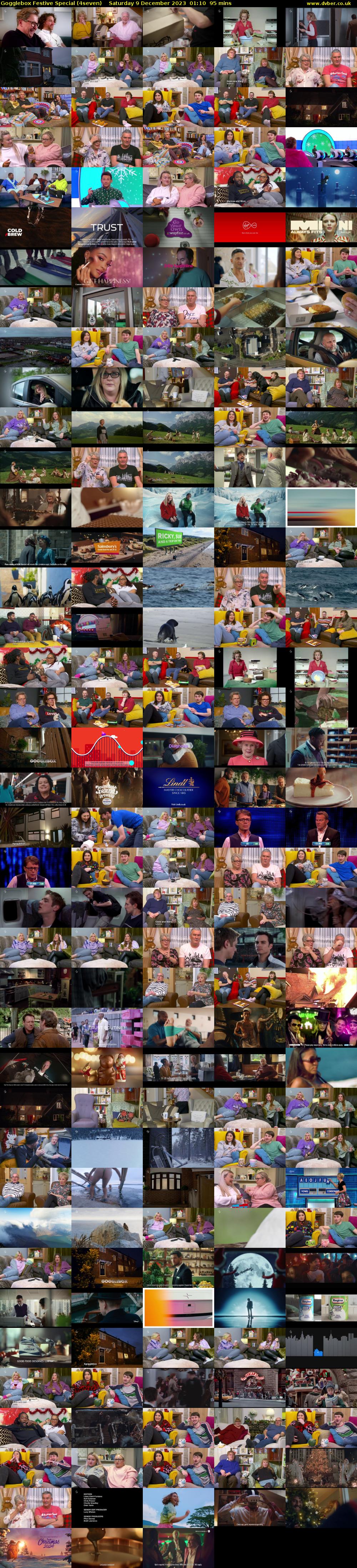 Gogglebox Festive Special (4seven) Saturday 9 December 2023 01:10 - 02:45