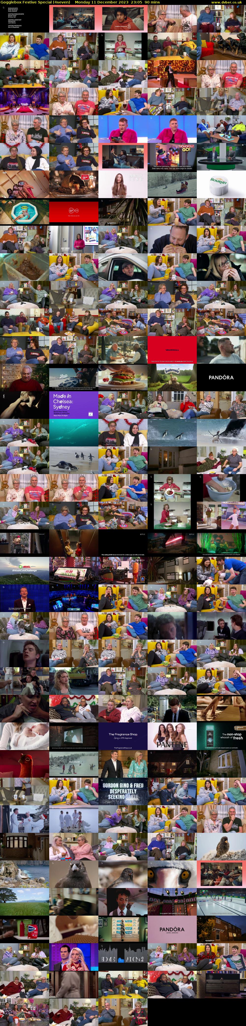 Gogglebox Festive Special (4seven) Monday 11 December 2023 23:05 - 00:35