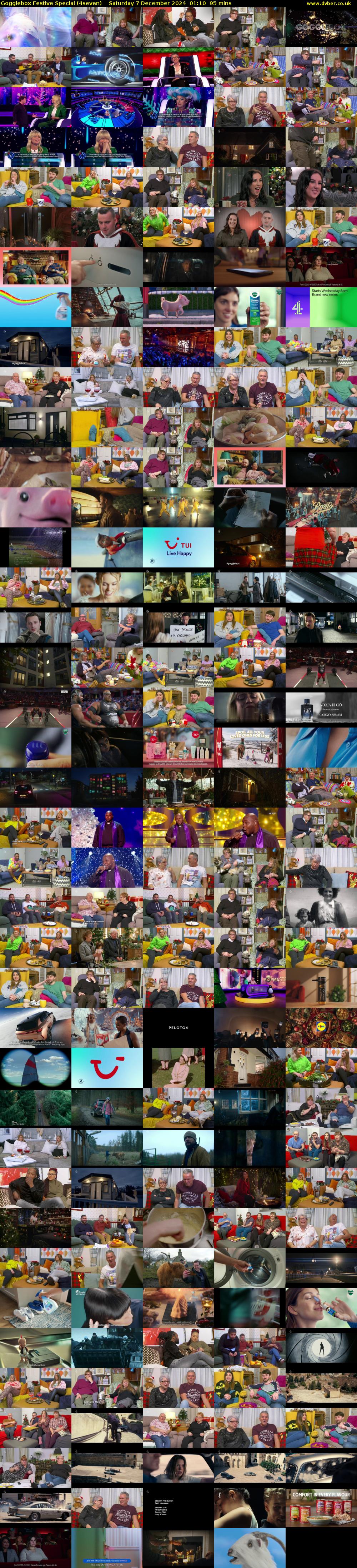 Gogglebox Festive Special (4seven) Saturday 7 December 2024 01:10 - 02:45
