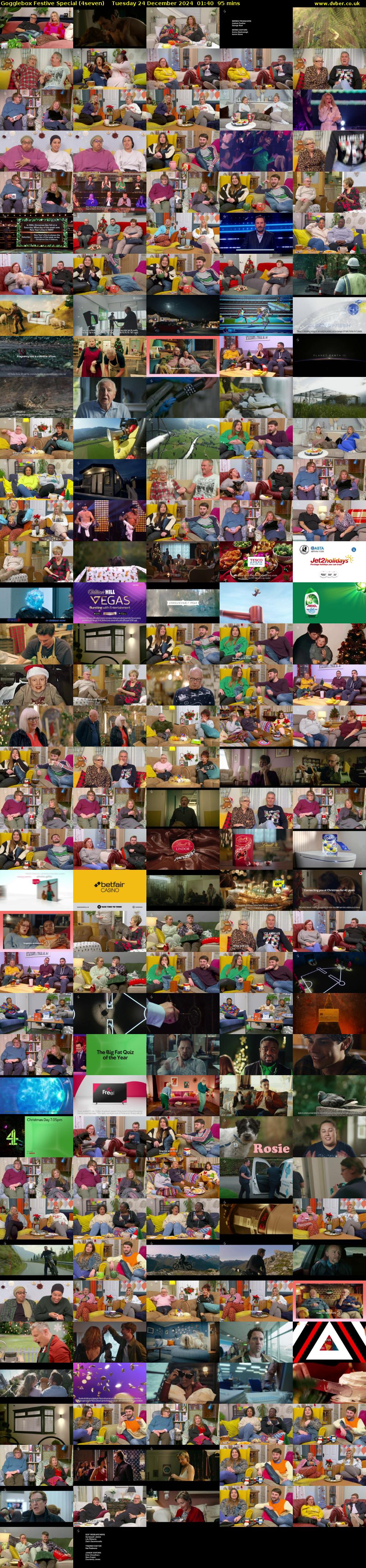 Gogglebox Festive Special (4seven) Tuesday 24 December 2024 01:40 - 03:15