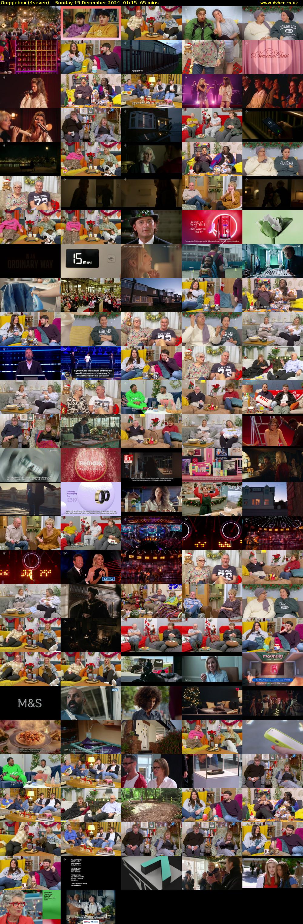 Gogglebox (4seven) Sunday 15 December 2024 01:15 - 02:20