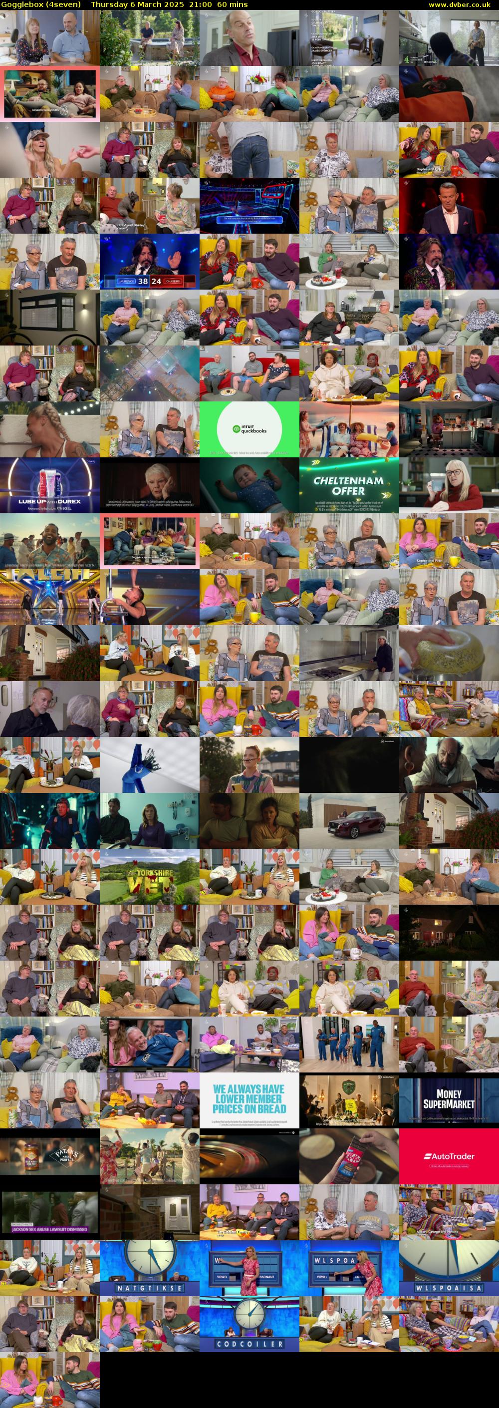 Gogglebox (4seven) Thursday 6 March 2025 21:00 - 22:00