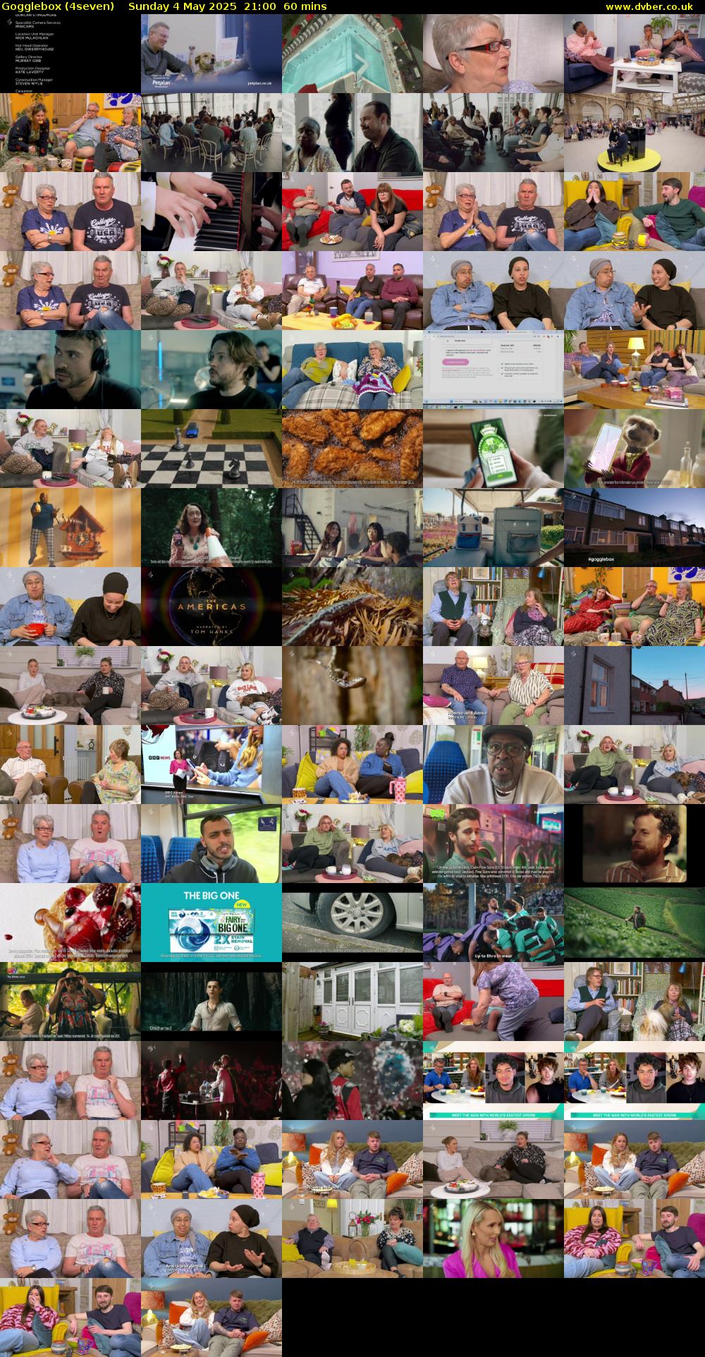 Gogglebox (4seven) Sunday 4 May 2025 21:00 - 22:00
