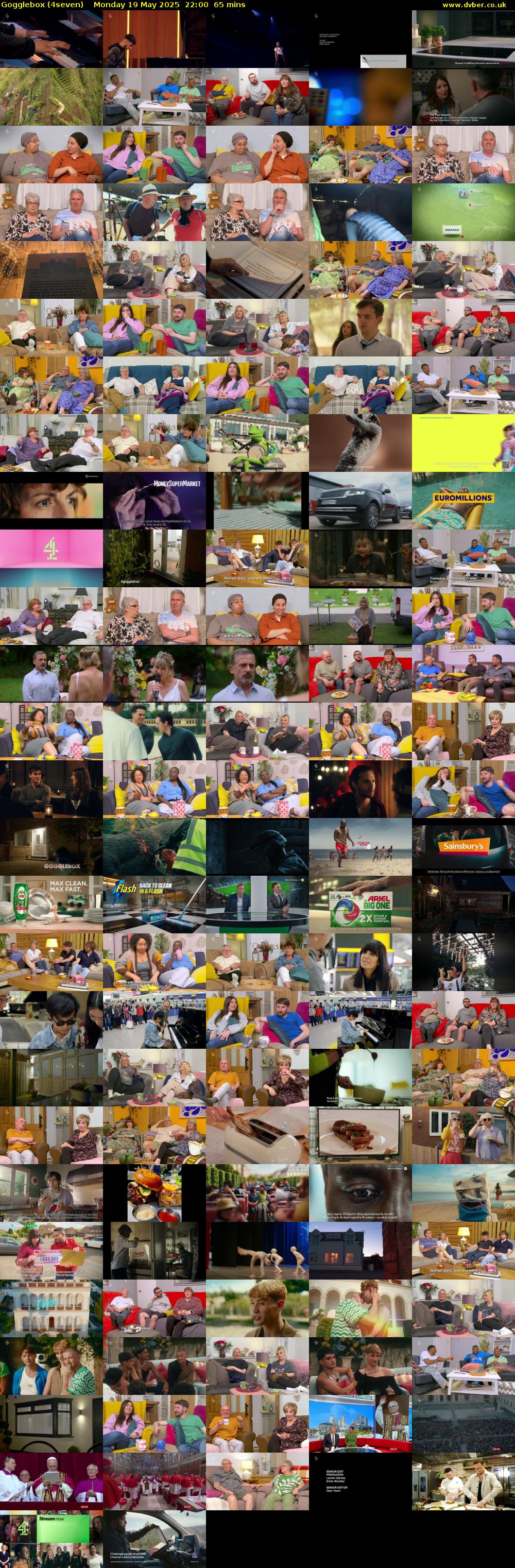 Gogglebox (4seven) Monday 19 May 2025 22:00 - 23:05