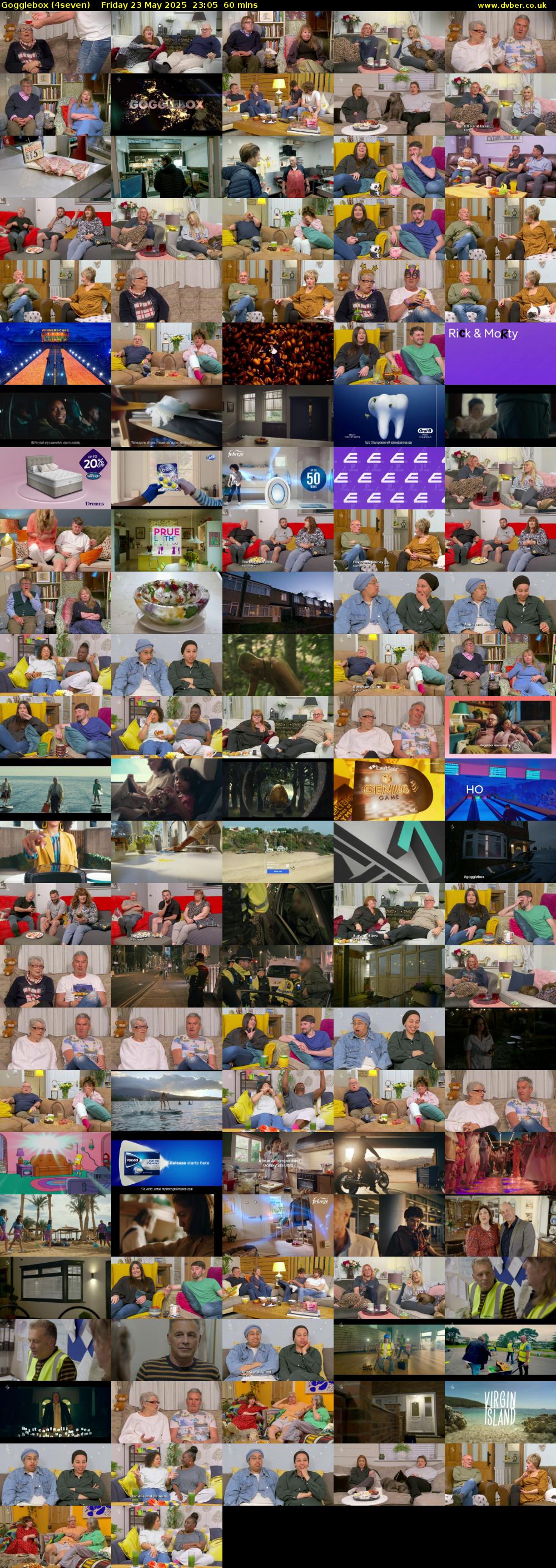 Gogglebox (4seven) Friday 23 May 2025 23:05 - 00:05
