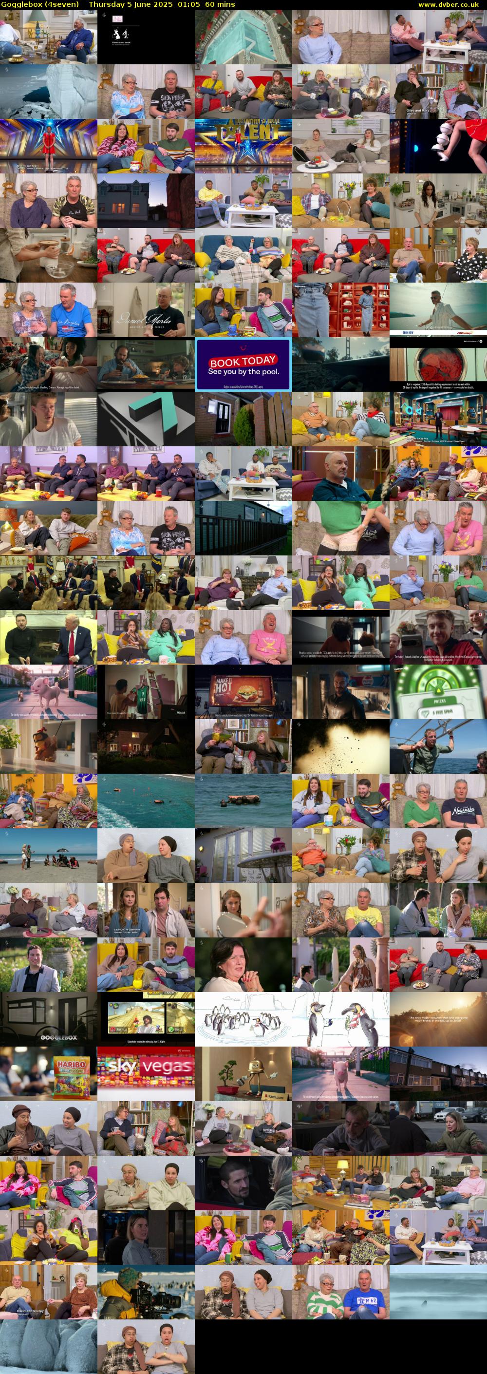 Gogglebox (4seven) Thursday 5 June 2025 01:05 - 02:05