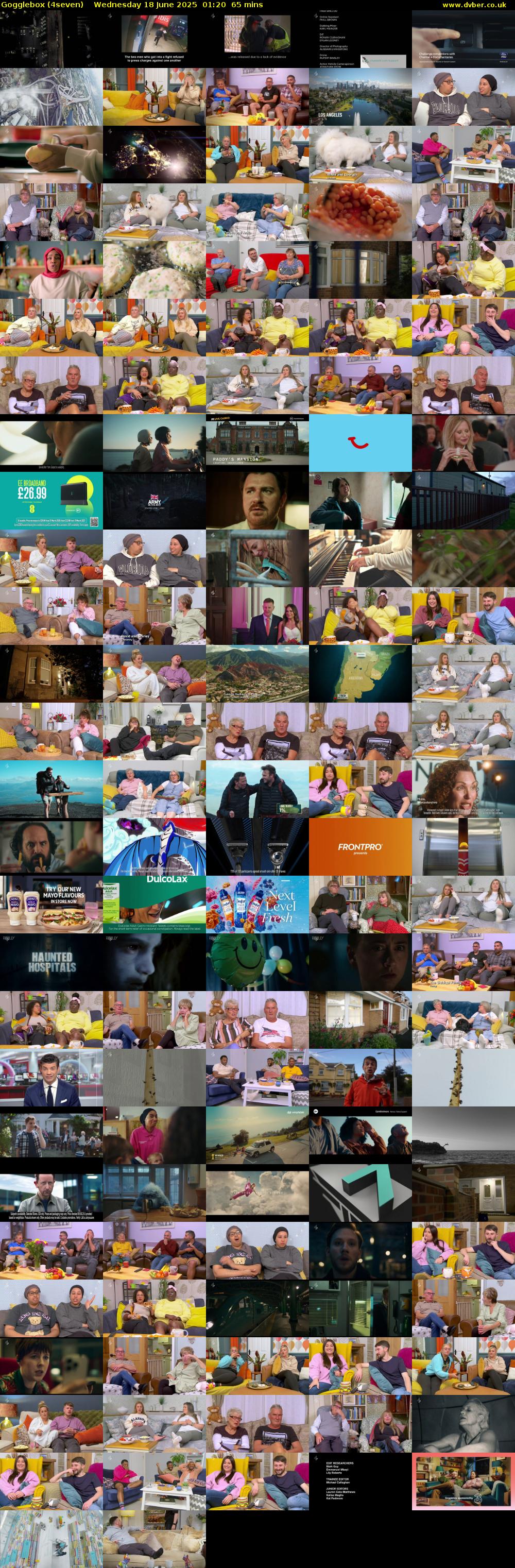 Gogglebox (4seven) Wednesday 18 June 2025 01:20 - 02:25