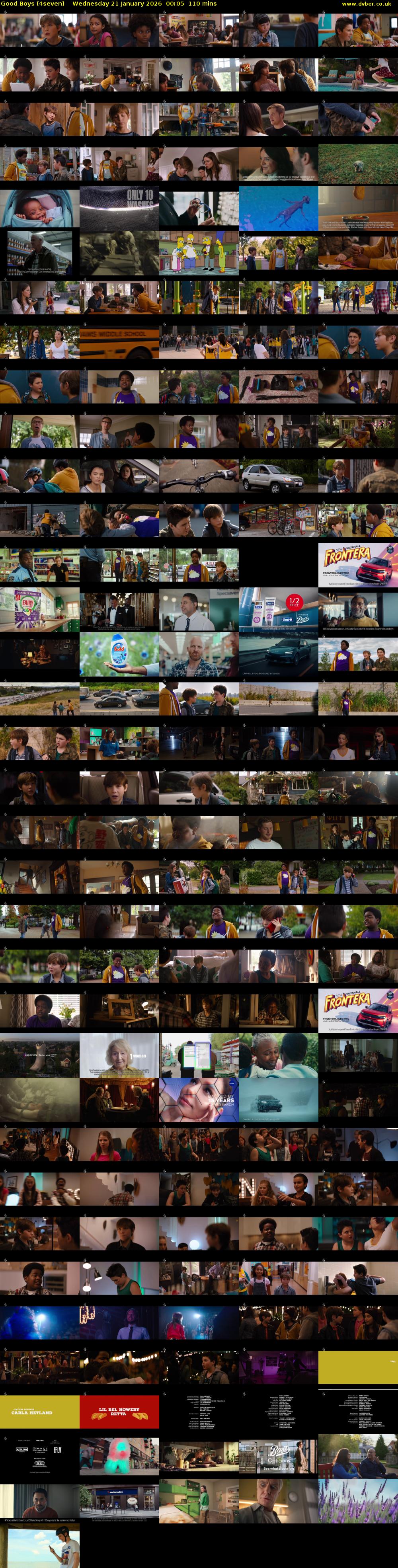 Good Boys (4seven) Wednesday 21 January 2026 00:05 - 01:55