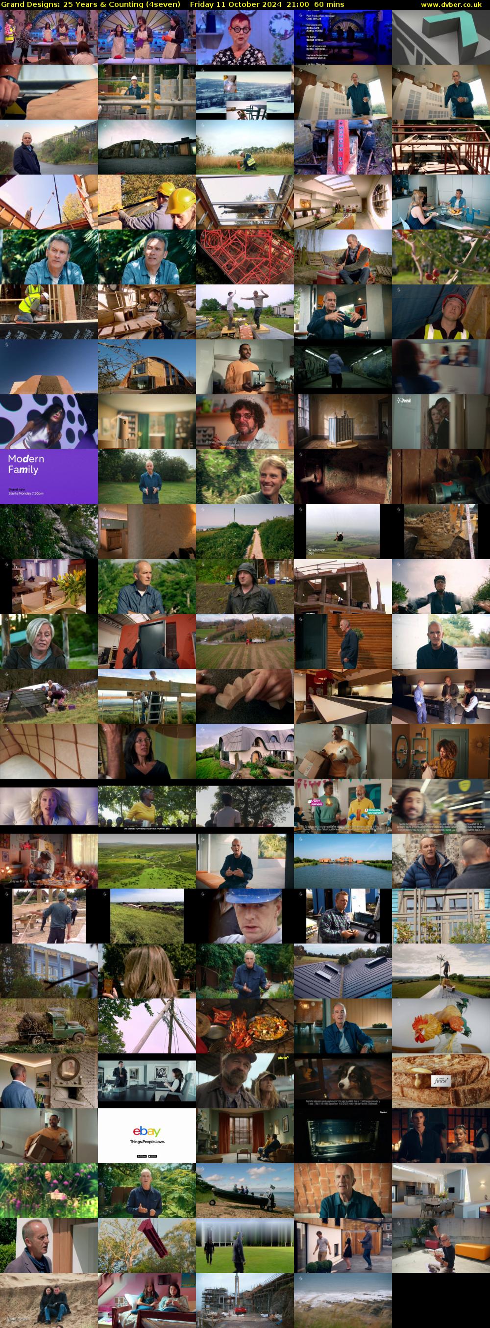 Grand Designs: 25 Years & Counting (4seven) Friday 11 October 2024 21:00 - 22:00
