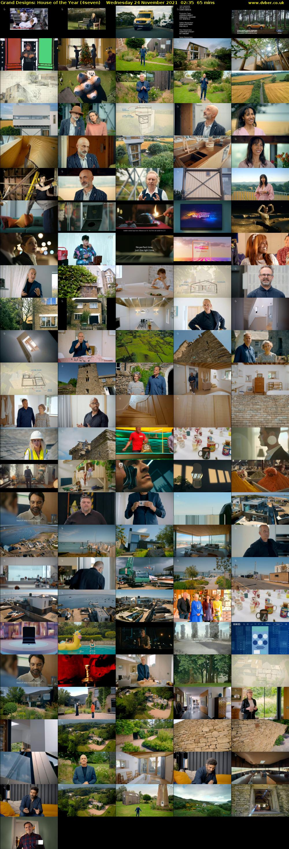Grand Designs: House of the Year (4seven) Wednesday 24 November 2021 02:35 - 03:40
