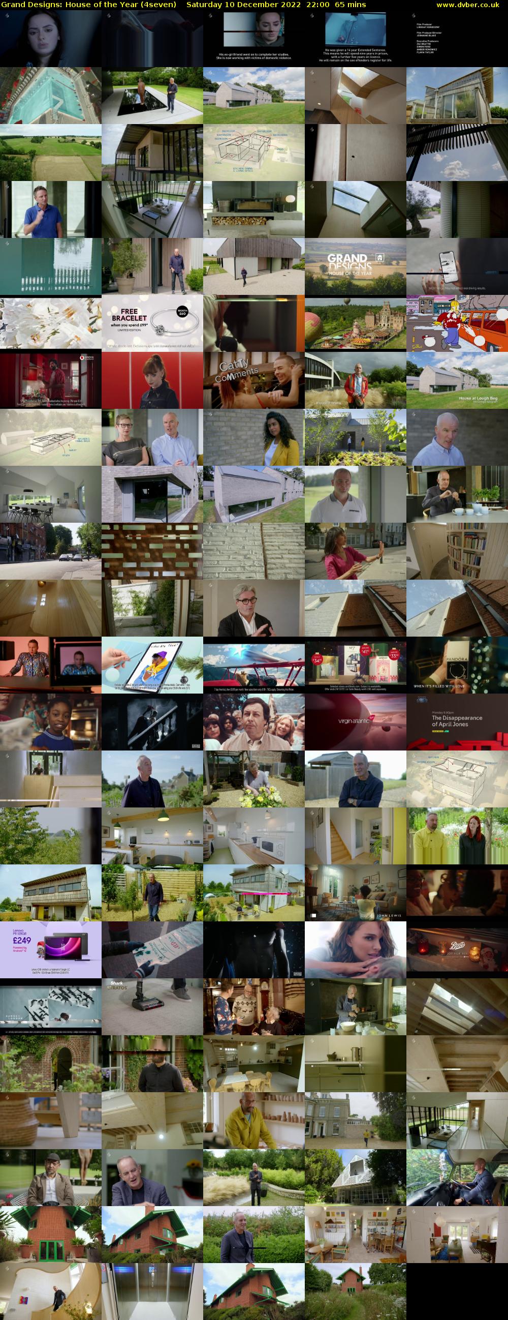 Grand Designs: House of the Year (4seven) Saturday 10 December 2022 22:00 - 23:05