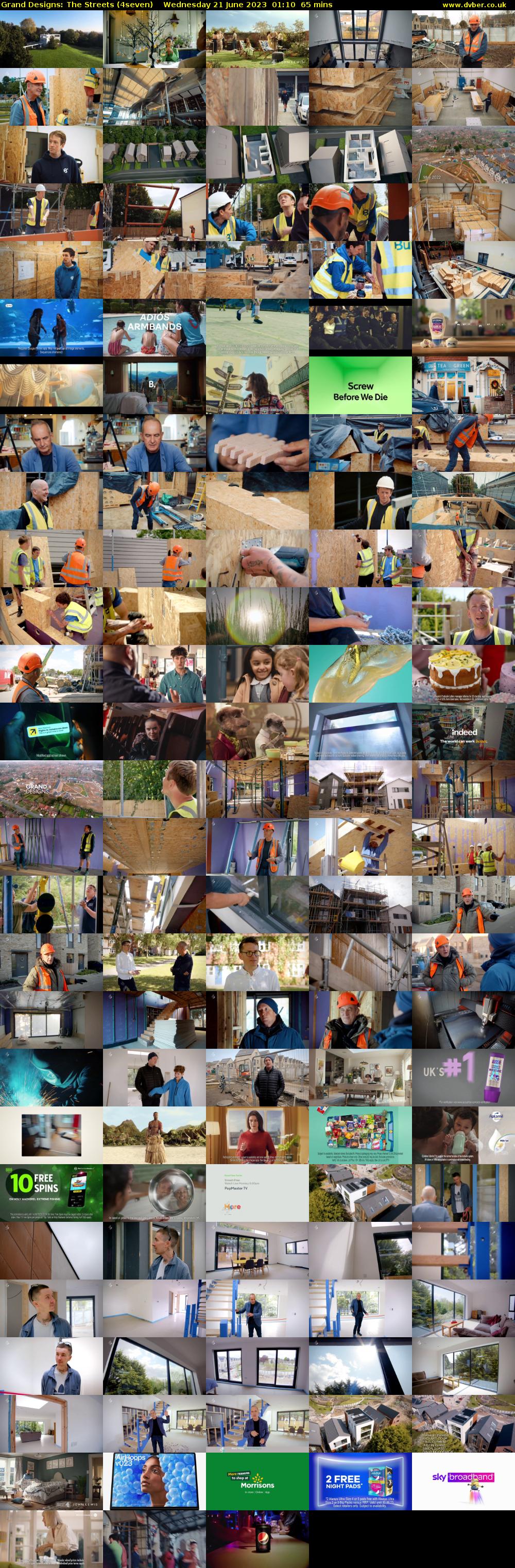 Grand Designs: The Streets (4seven) Wednesday 21 June 2023 01:10 - 02:15
