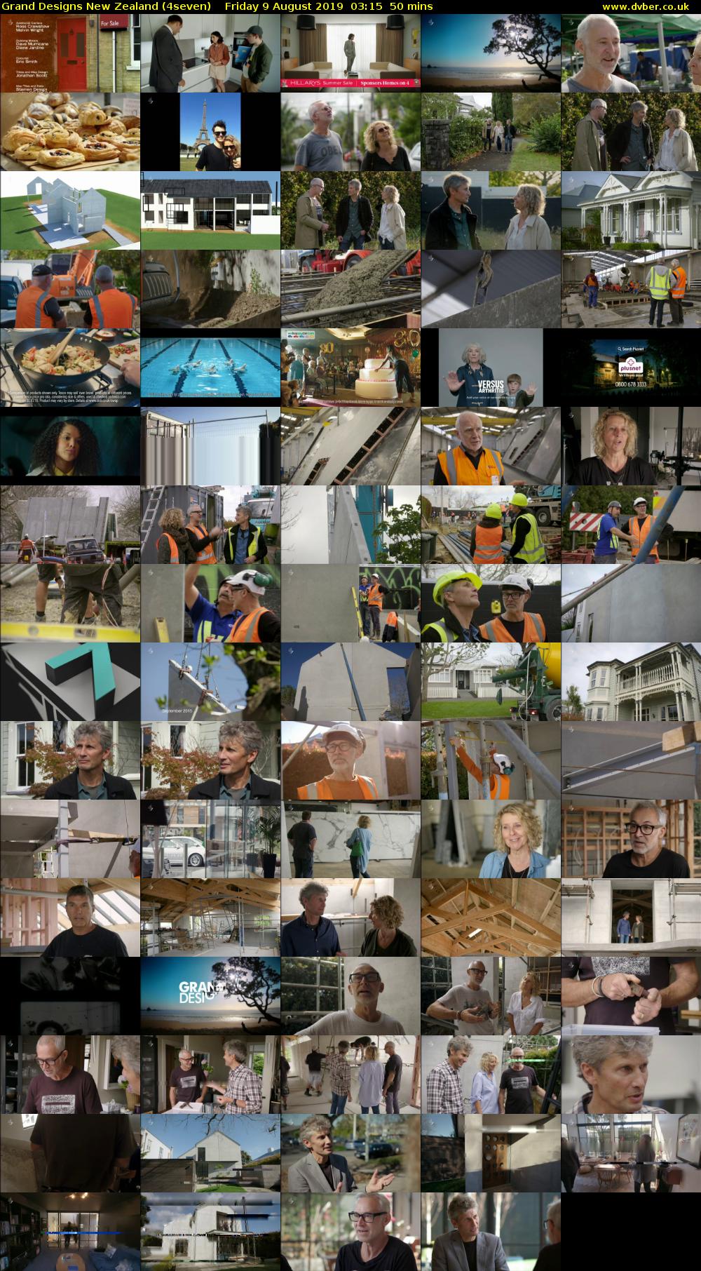 Grand Designs New Zealand (4seven) Friday 9 August 2019 03:15 - 04:05