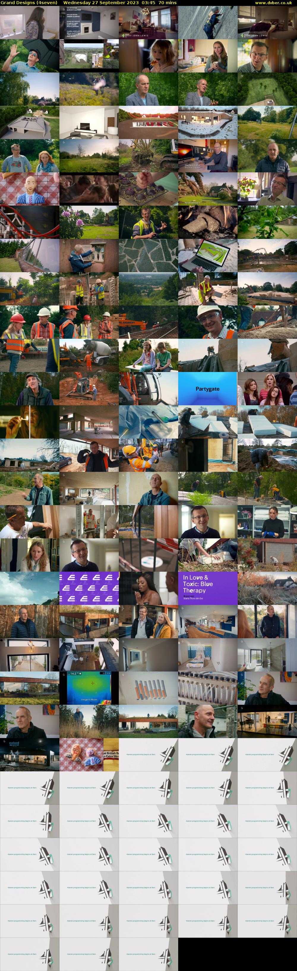 Grand Designs (4seven) Wednesday 27 September 2023 03:45 - 04:55