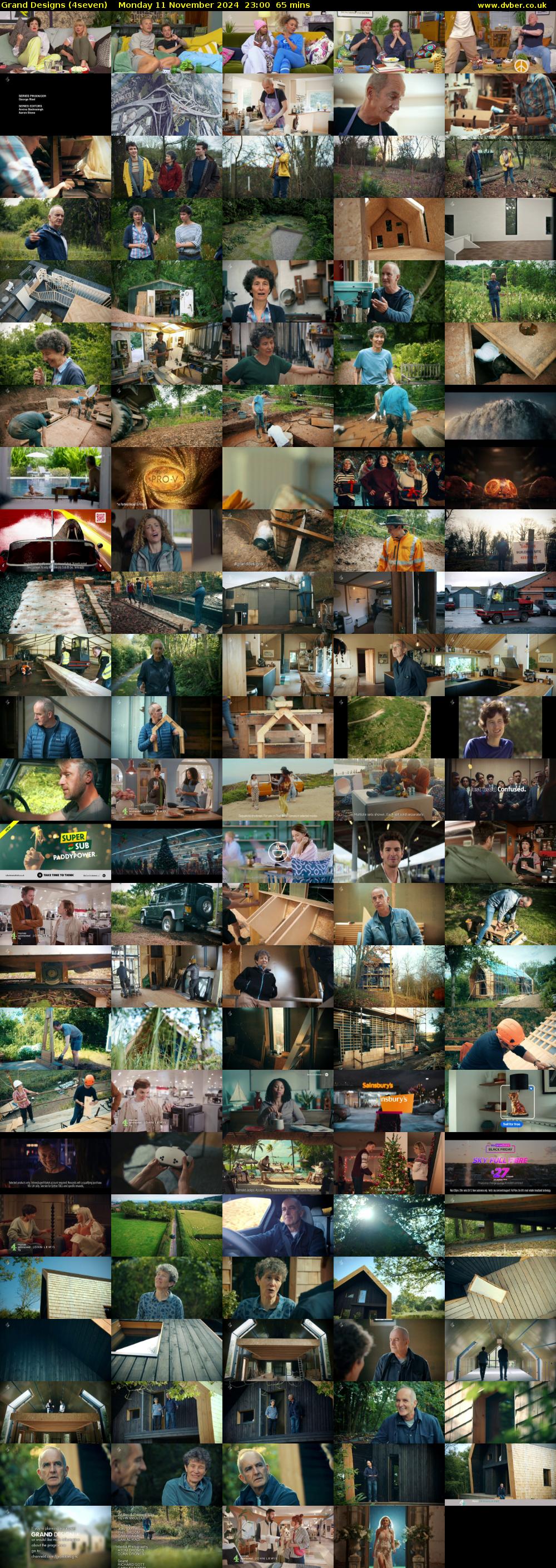 Grand Designs (4seven) Monday 11 November 2024 23:00 - 00:05
