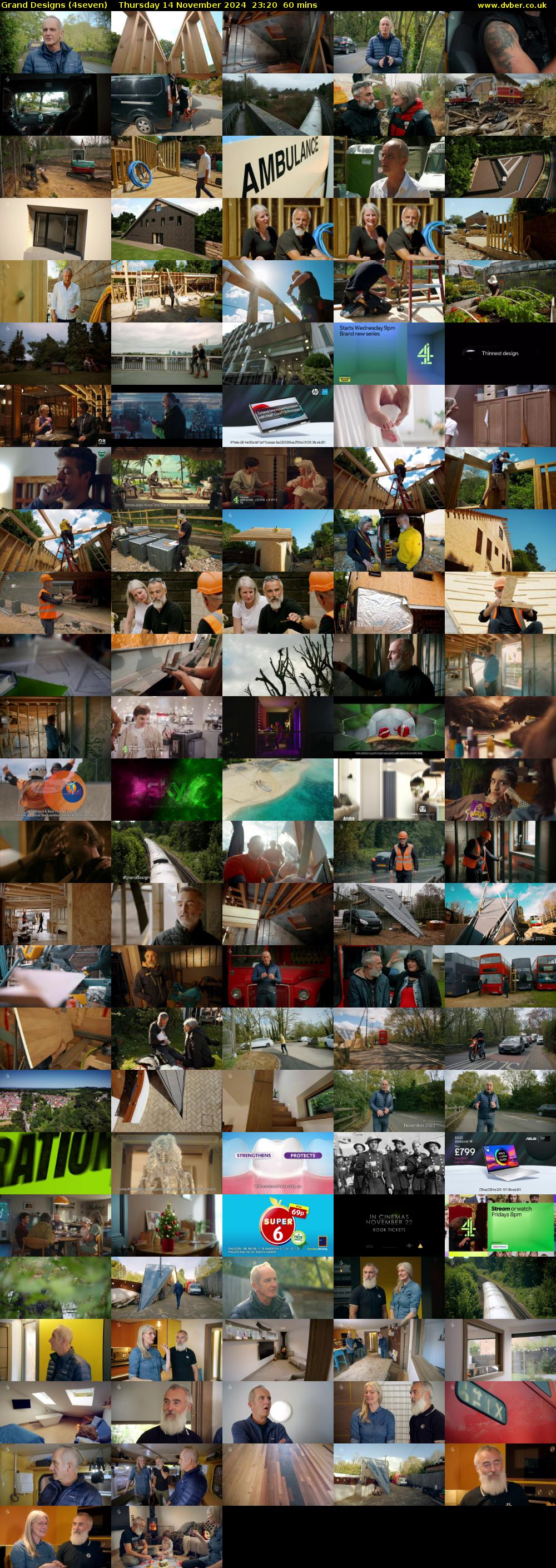 Grand Designs (4seven) Thursday 14 November 2024 23:20 - 00:20