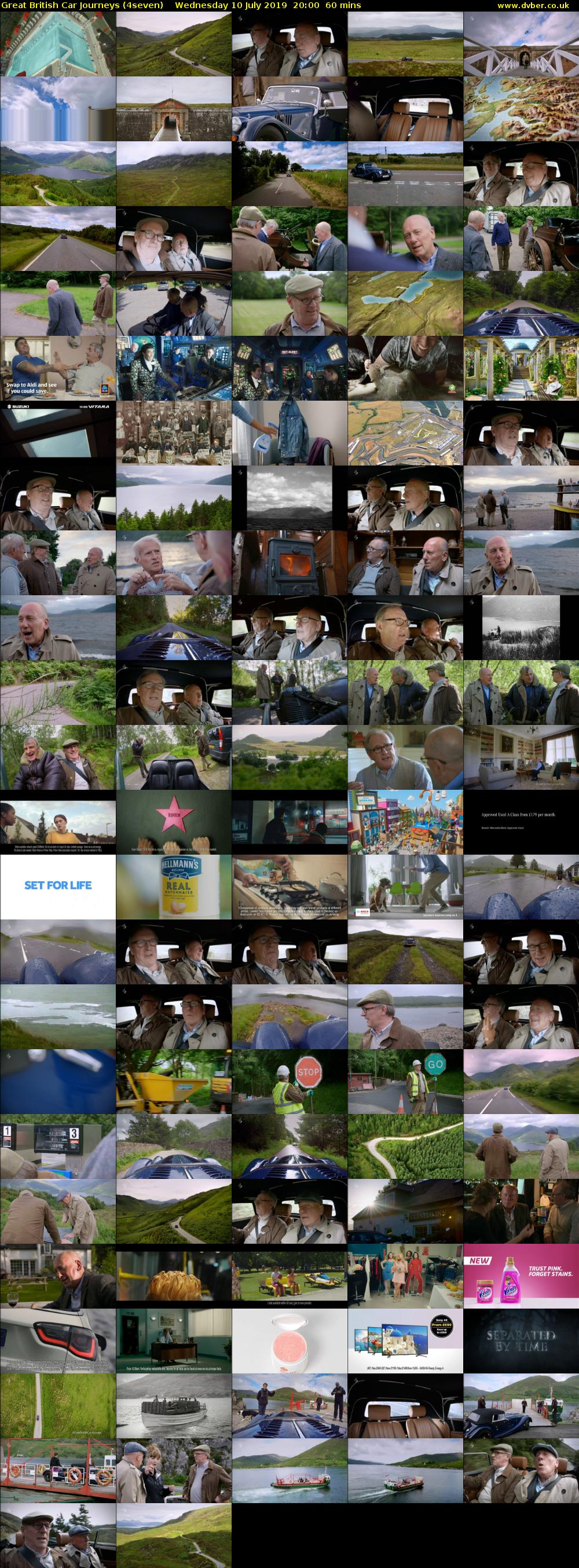Great British Car Journeys (4seven) Wednesday 10 July 2019 20:00 - 21:00