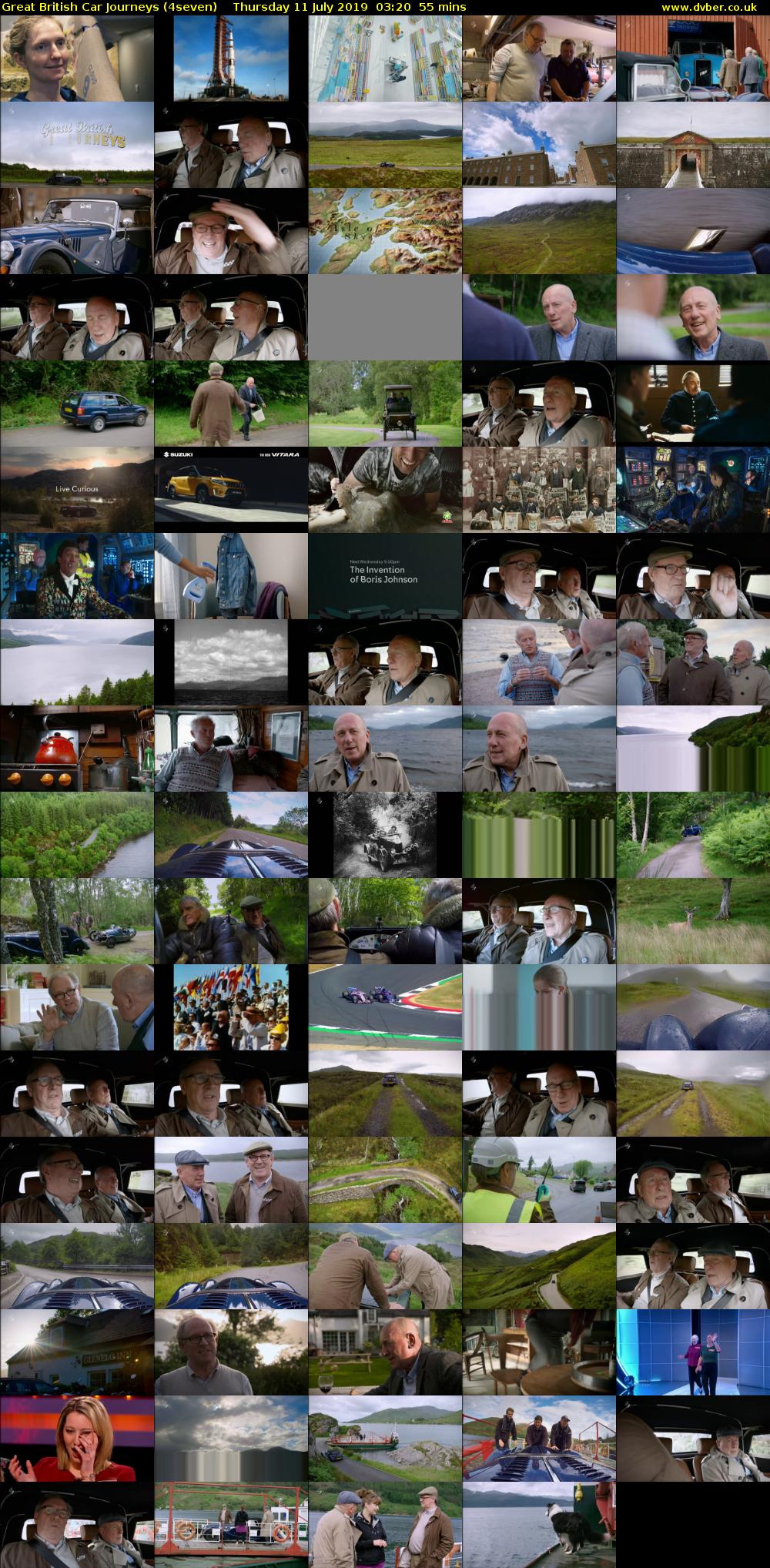 Great British Car Journeys (4seven) Thursday 11 July 2019 03:20 - 04:15