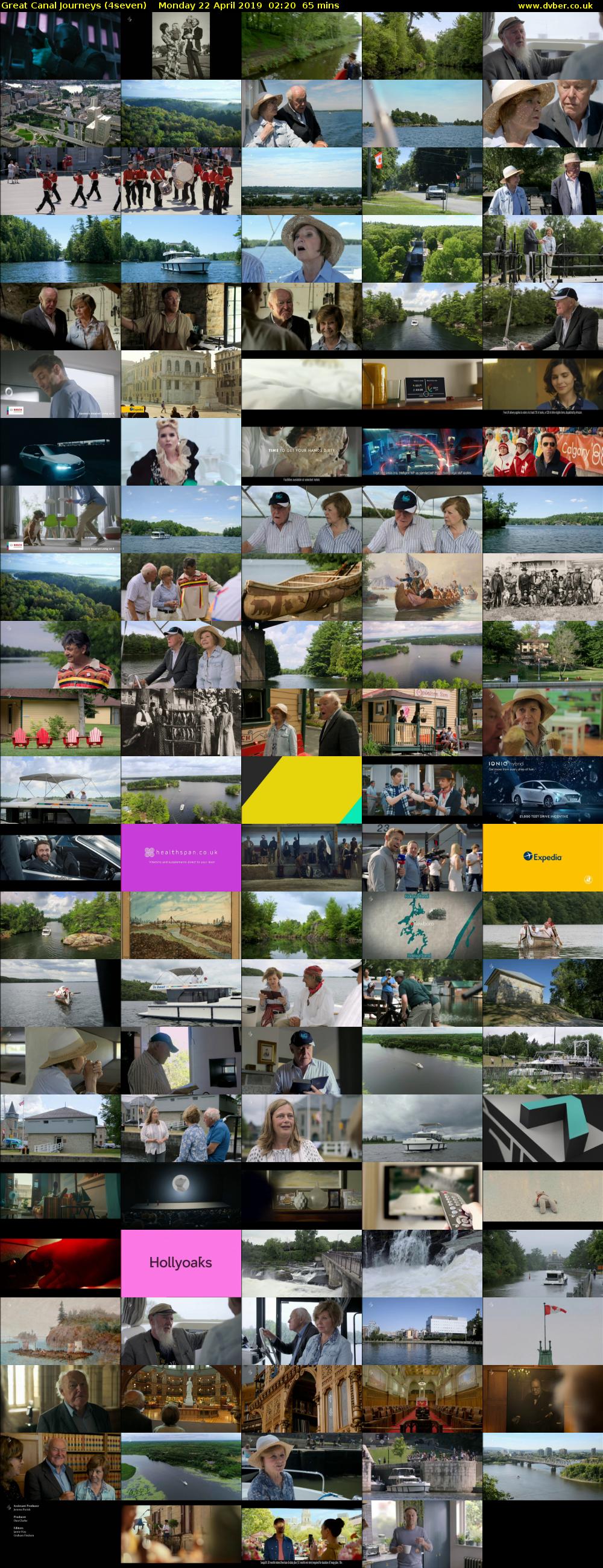 Great Canal Journeys (4seven) Monday 22 April 2019 02:20 - 03:25