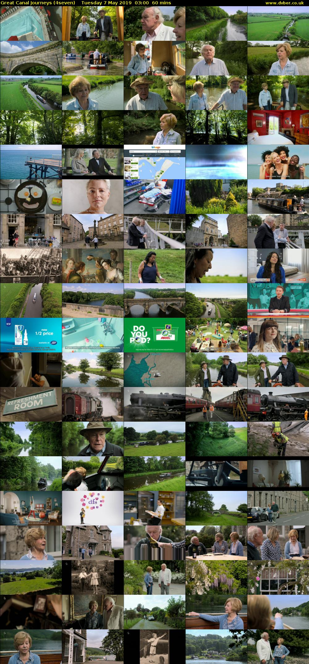 Great Canal Journeys (4seven) Tuesday 7 May 2019 03:00 - 04:00