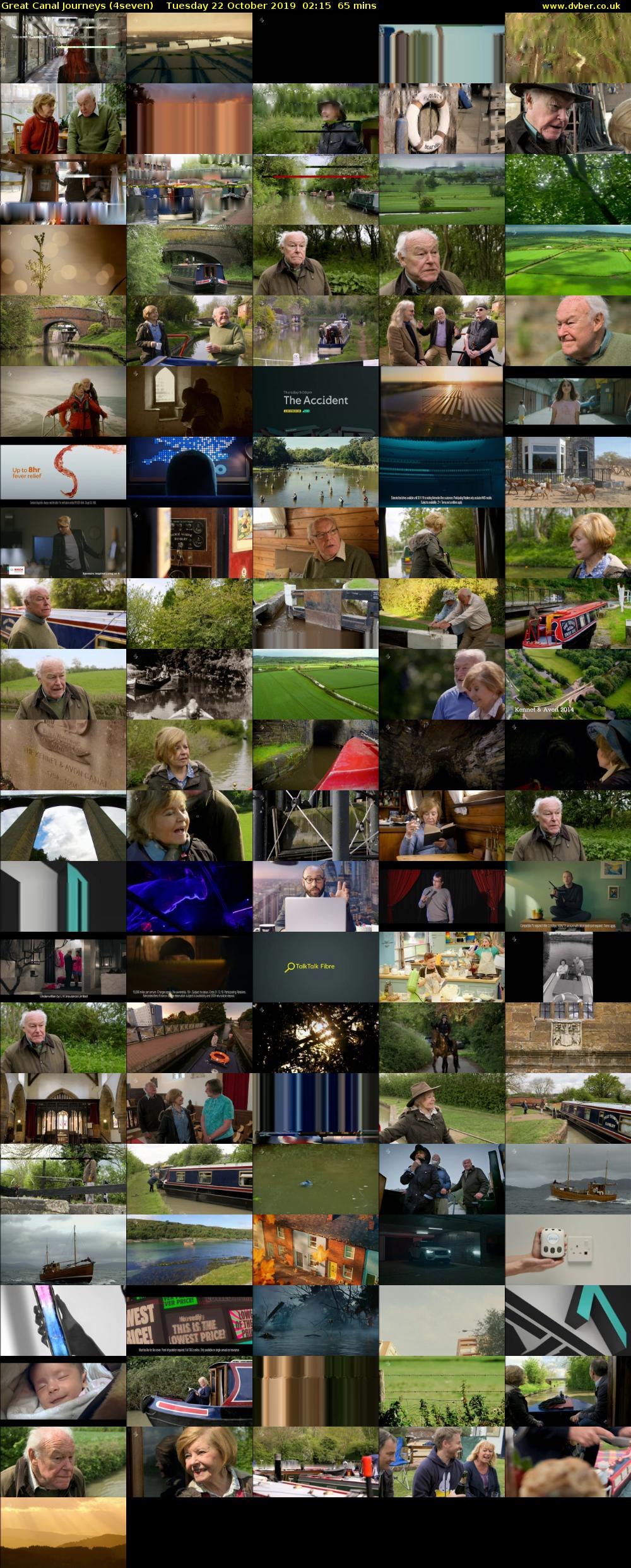 Great Canal Journeys (4seven) Tuesday 22 October 2019 02:15 - 03:20
