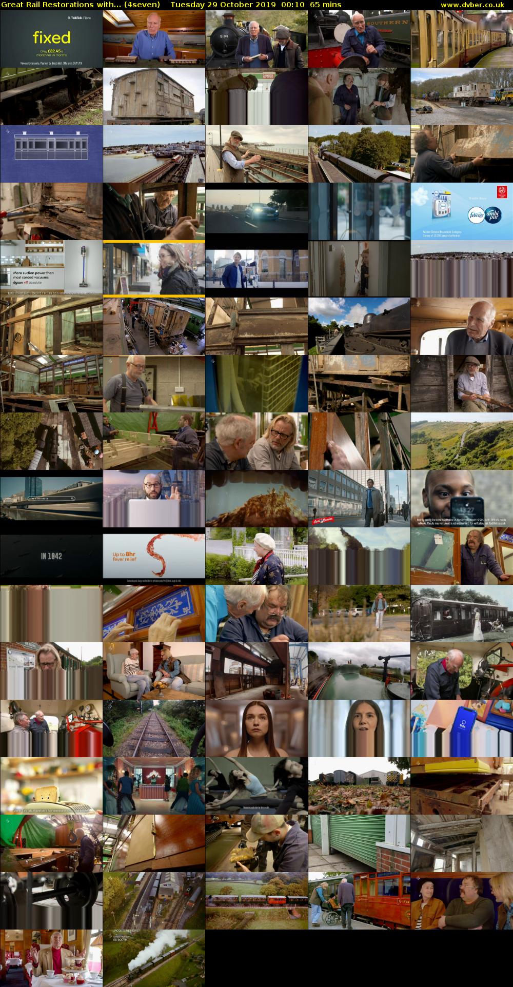 Great Rail Restorations with... (4seven) Tuesday 29 October 2019 00:10 - 01:15