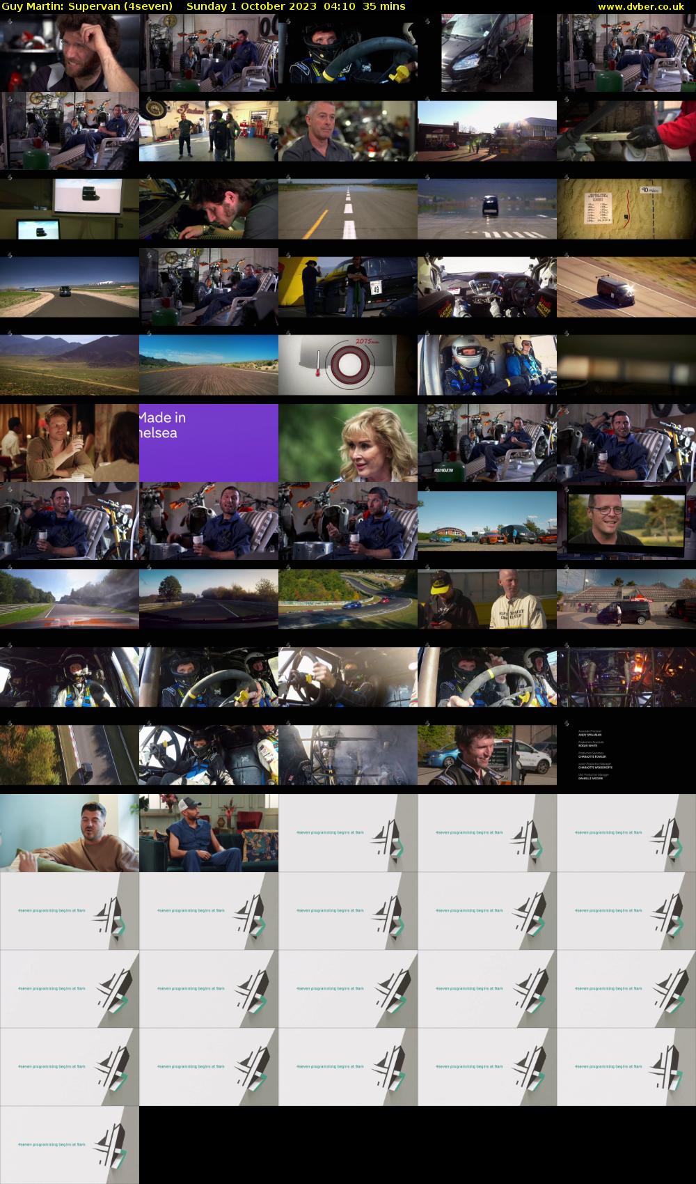 Guy Martin: Supervan (4seven) Sunday 1 October 2023 04:10 - 04:45