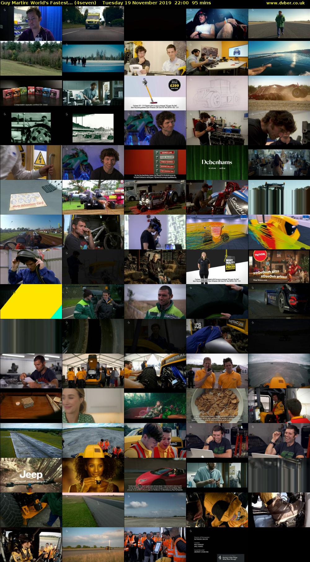 Guy Martin: World's Fastest... (4seven) Tuesday 19 November 2019 22:00 - 23:35