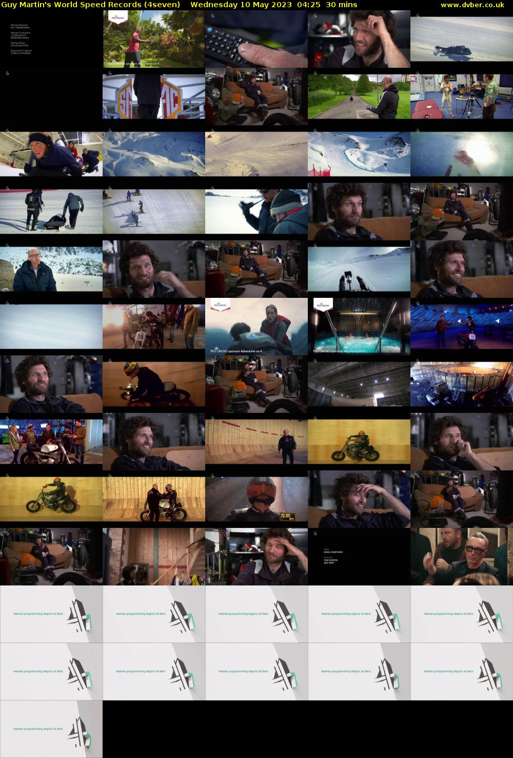 Guy Martin's World Speed Records (4seven) Wednesday 10 May 2023 04:25 - 04:55