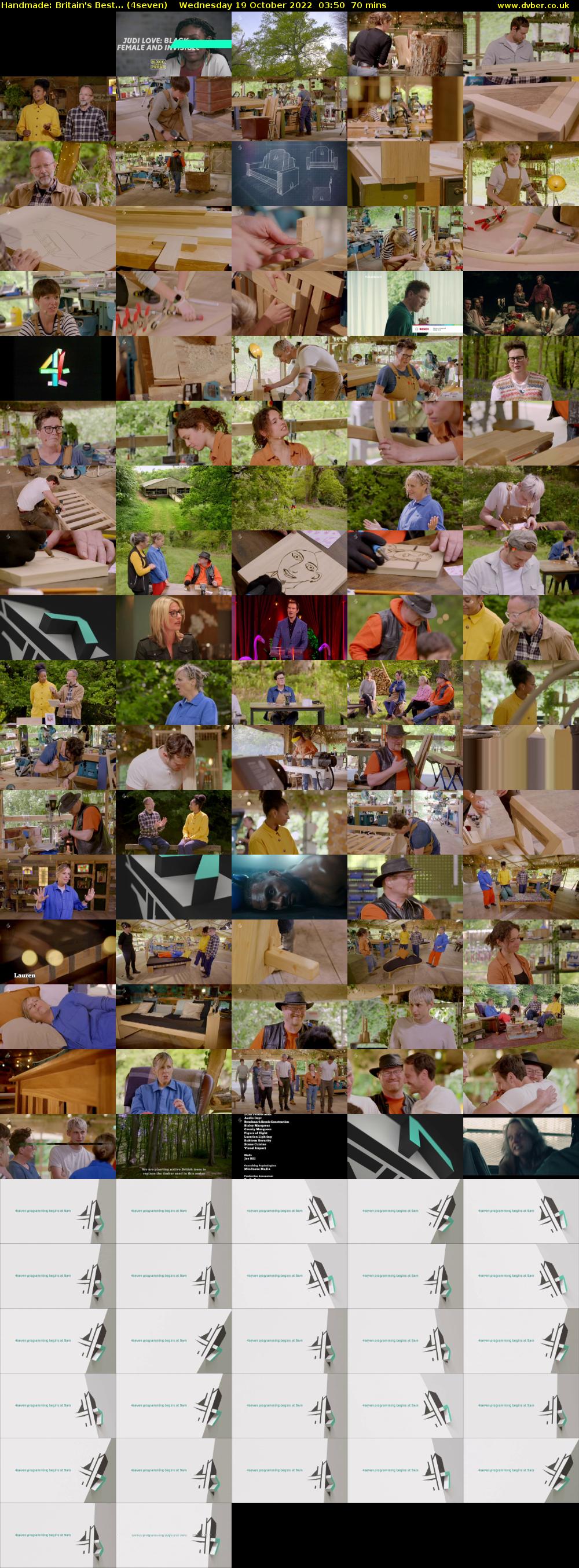 Handmade: Britain's Best... (4seven) Wednesday 19 October 2022 03:50 - 05:00