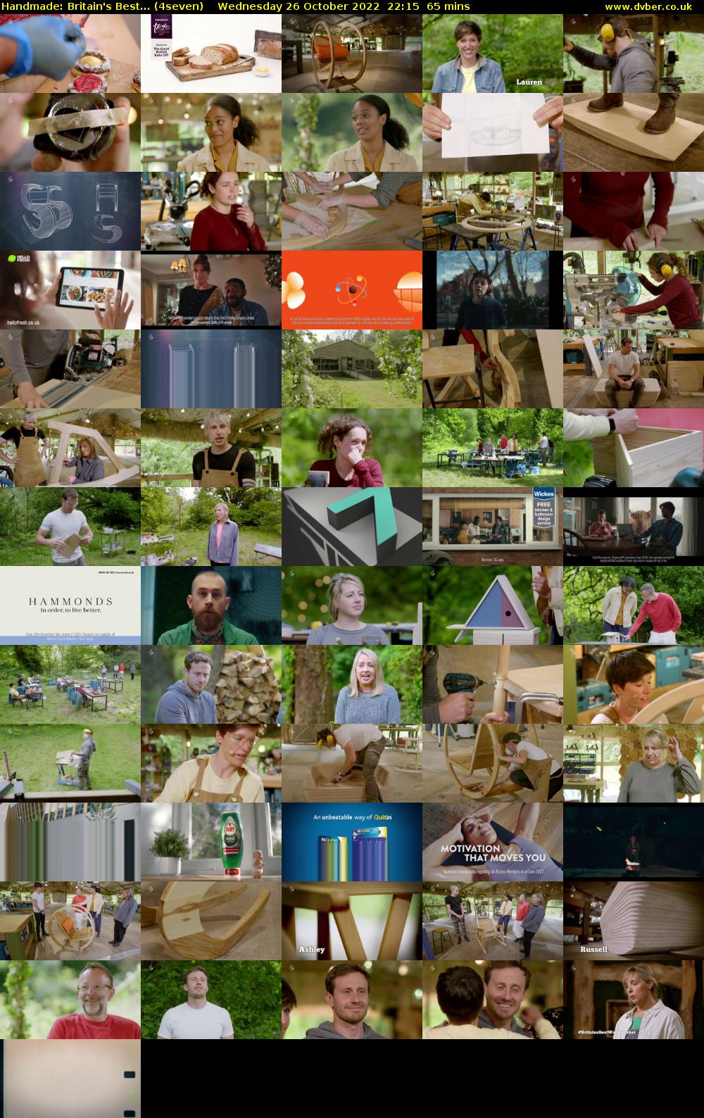 Handmade: Britain's Best... (4seven) Wednesday 26 October 2022 22:15 - 23:20