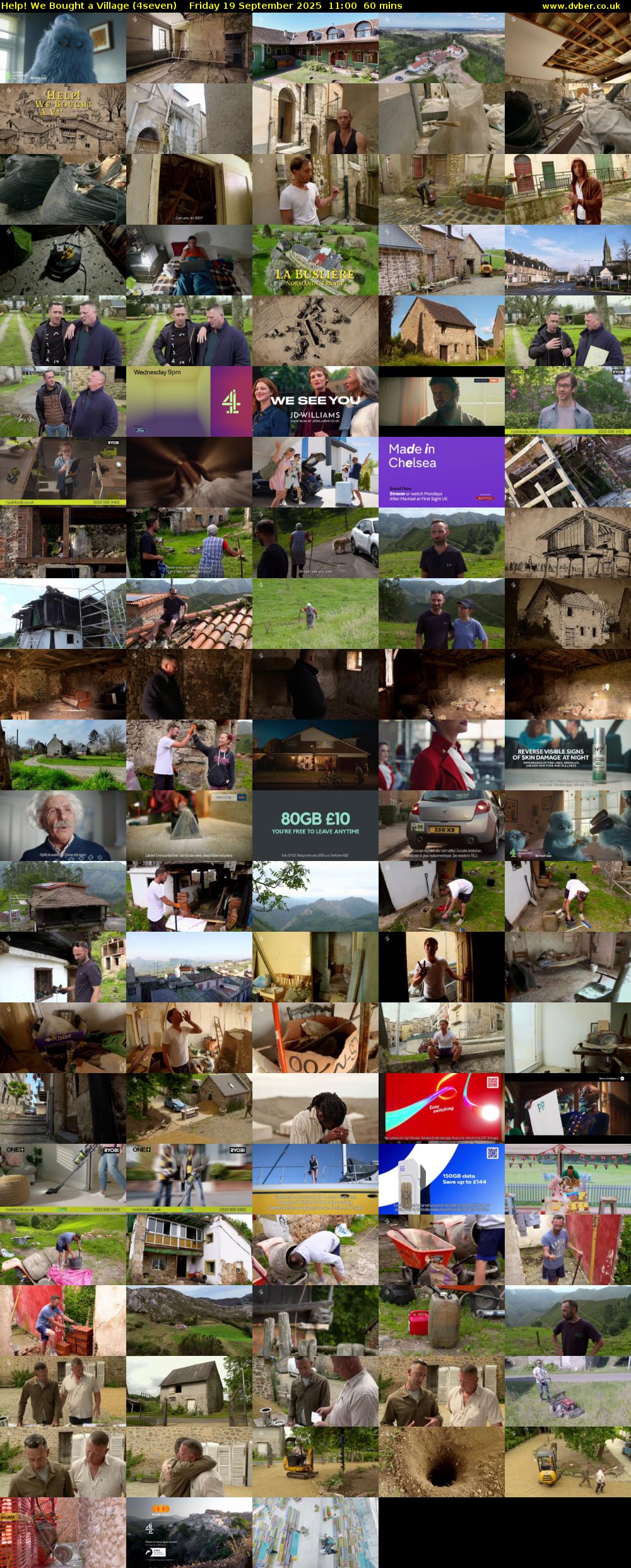 Help! We Bought a Village (4seven) Friday 19 September 2025 11:00 - 12:00