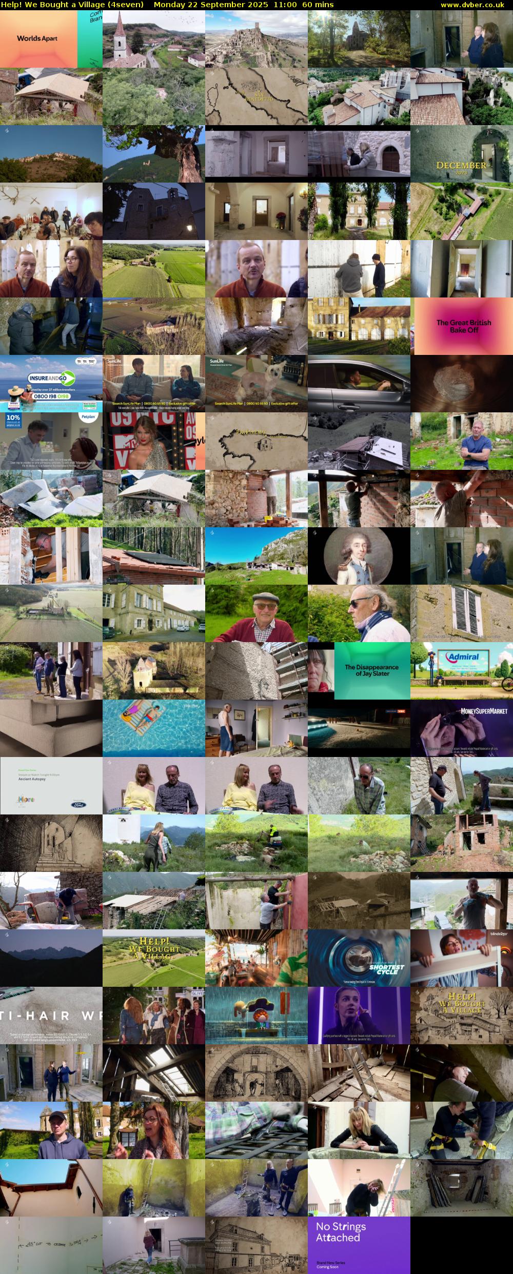 Help! We Bought a Village (4seven) Monday 22 September 2025 11:00 - 12:00