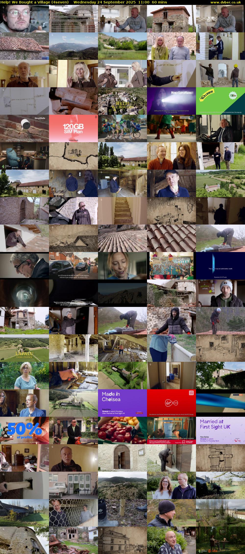 Help! We Bought a Village (4seven) Wednesday 24 September 2025 11:00 - 12:00