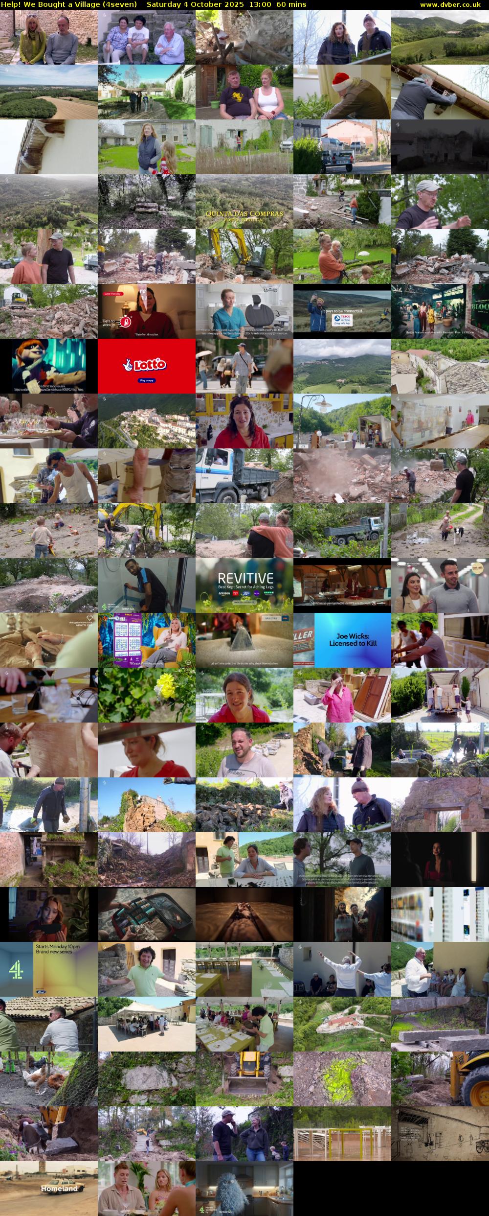 Help! We Bought a Village (4seven) Saturday 4 October 2025 13:00 - 14:00