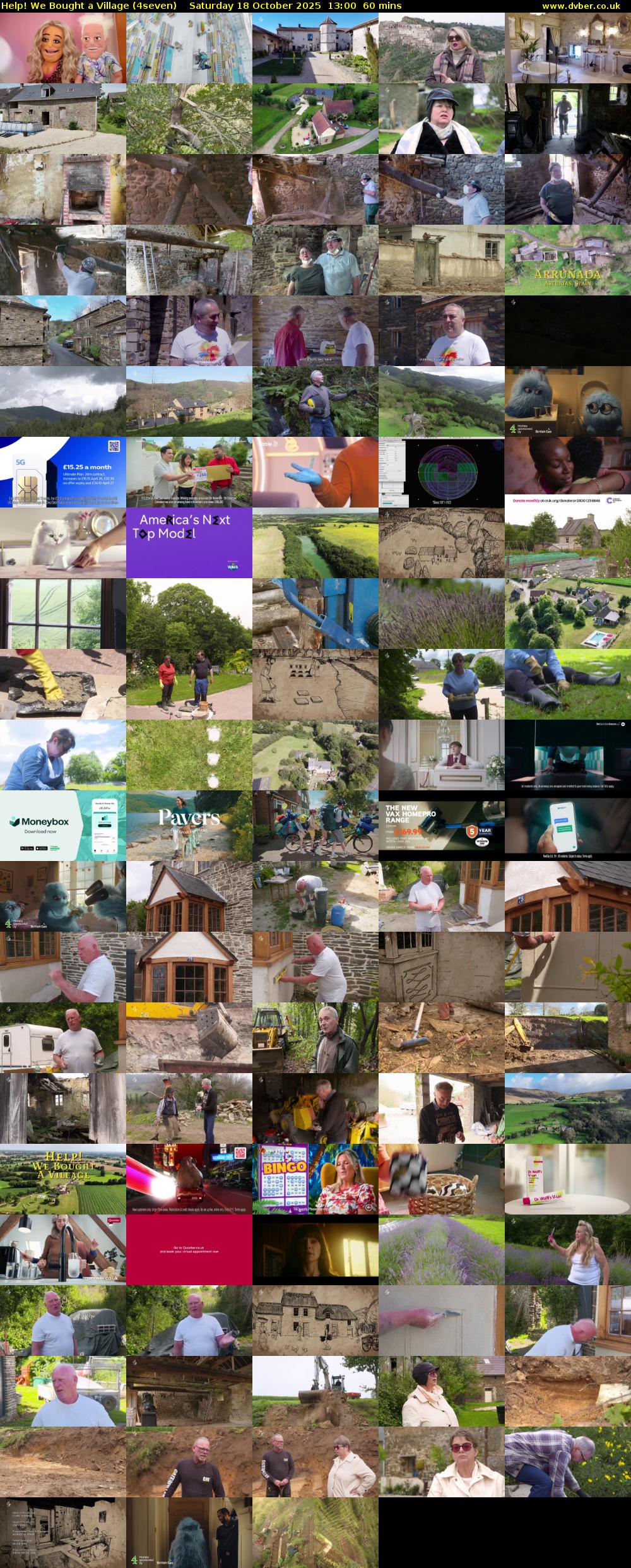 Help! We Bought a Village (4seven) Saturday 18 October 2025 13:00 - 14:00