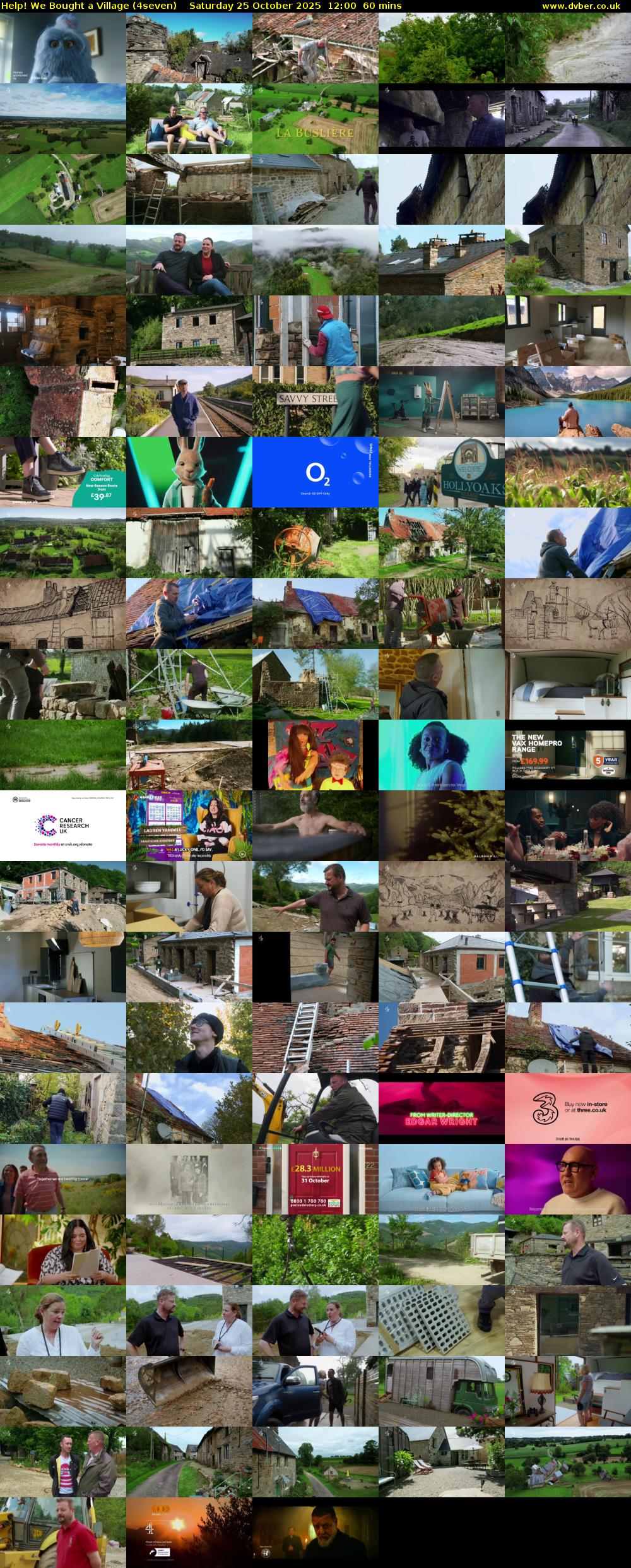 Help! We Bought a Village (4seven) Saturday 25 October 2025 12:00 - 13:00