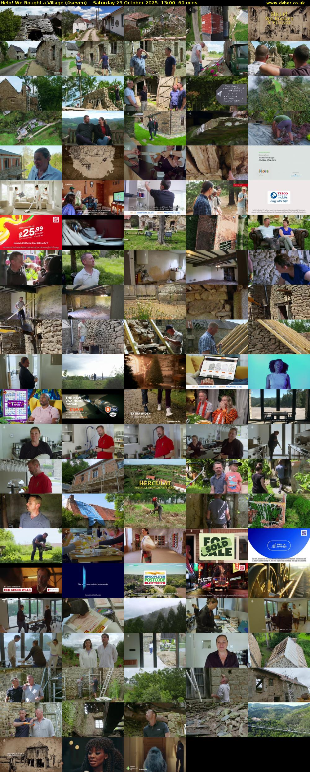 Help! We Bought a Village (4seven) Saturday 25 October 2025 13:00 - 14:00