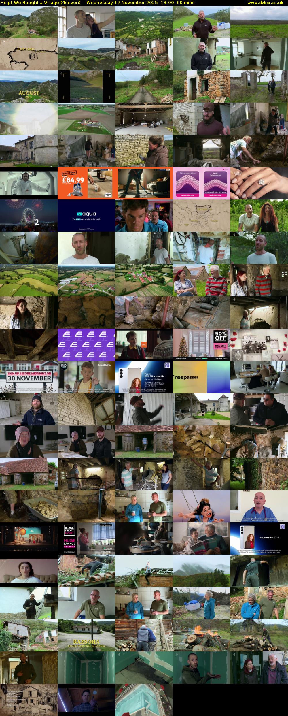 Help! We Bought a Village (4seven) Wednesday 12 November 2025 13:00 - 14:00