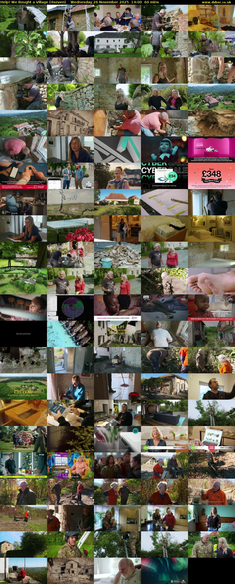 Help! We Bought a Village (4seven) Wednesday 26 November 2025 14:00 - 15:00