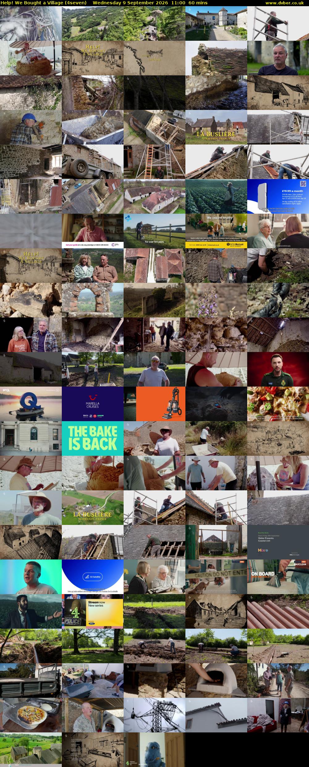 Help! We Bought a Village (4seven) Wednesday 9 September 2026 11:00 - 12:00
