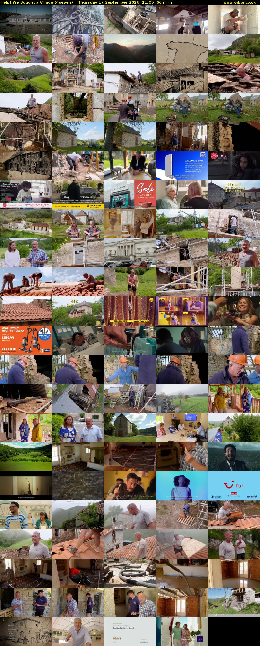 Help! We Bought a Village (4seven) Thursday 17 September 2026 11:00 - 12:00