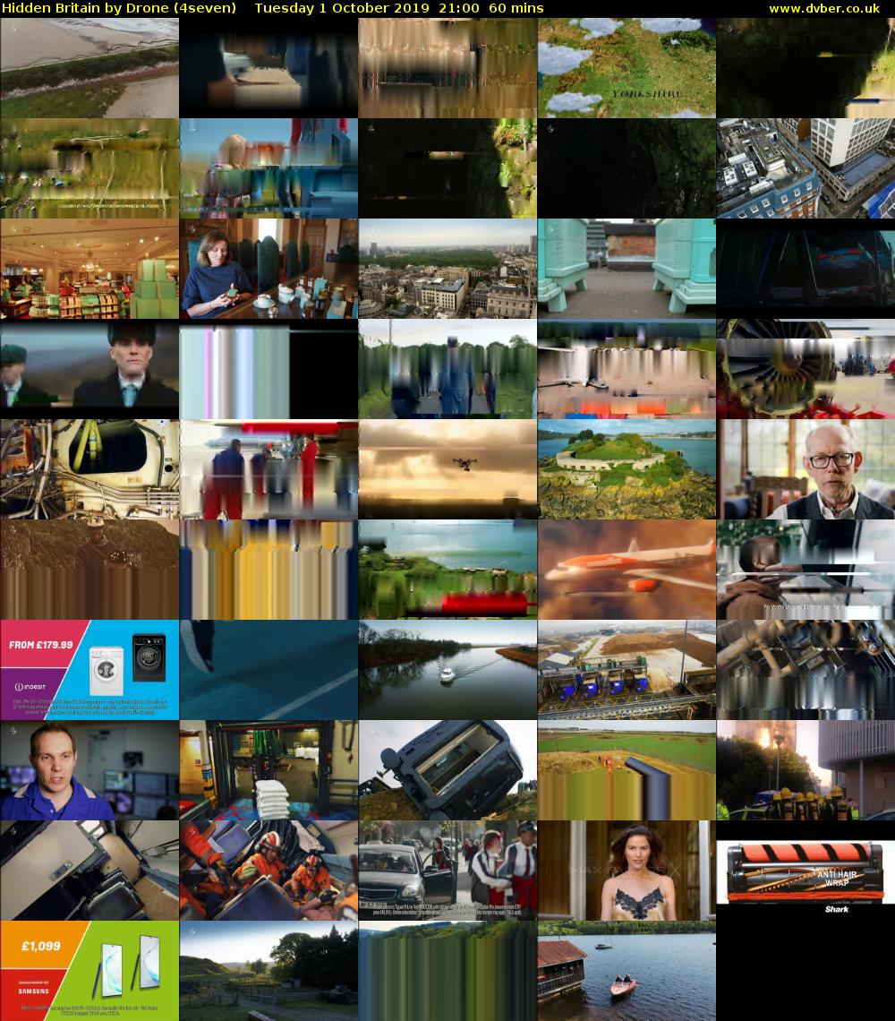 Hidden Britain by Drone (4seven) Tuesday 1 October 2019 21:00 - 22:00