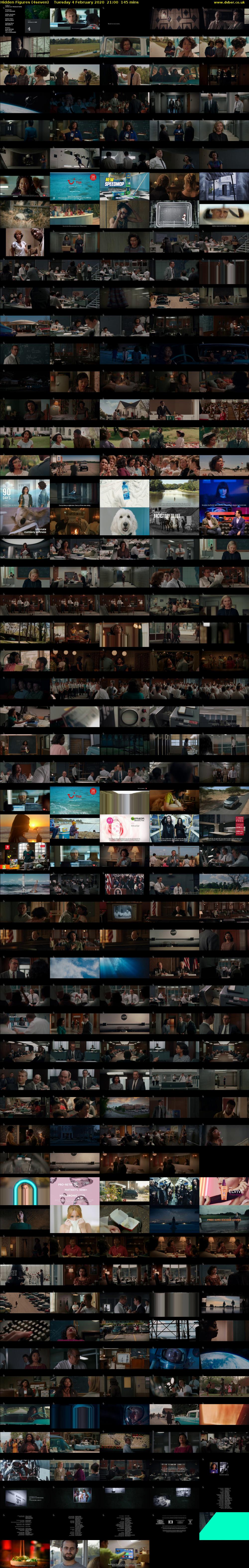Hidden Figures (4seven) Tuesday 4 February 2020 21:00 - 23:25
